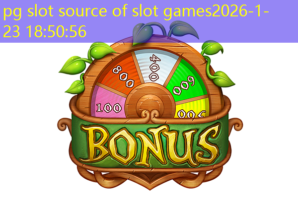 pg slot source of slot games