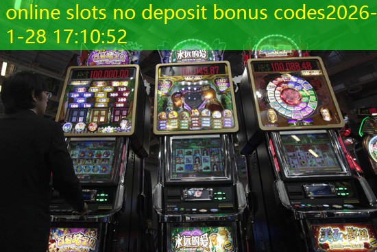 online slots no deposit bonus codes