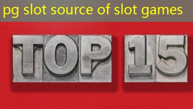 pg slot source of slot games