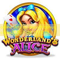 online slots no deposit bonus codes