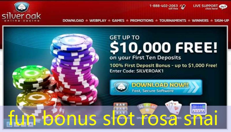 fun bonus slot rosa snai