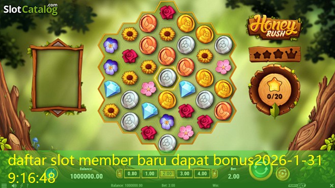 daftar slot member baru dapat bonus